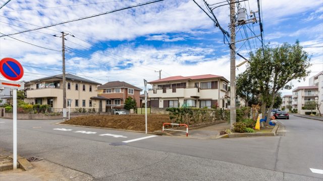 神奈川県横浜市港北区新吉田東6丁目買取後の売地の現地写真