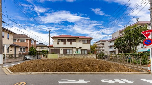 神奈川県横浜市港北区新吉田東6丁目買取後の売地の現地写真