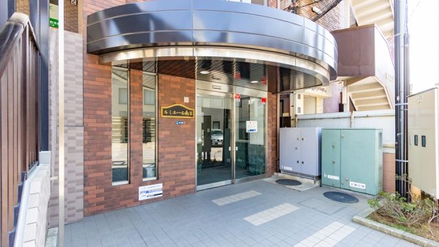 川崎市中原区今井南町21-35 ルミエール南Ⅱのエントランス写真