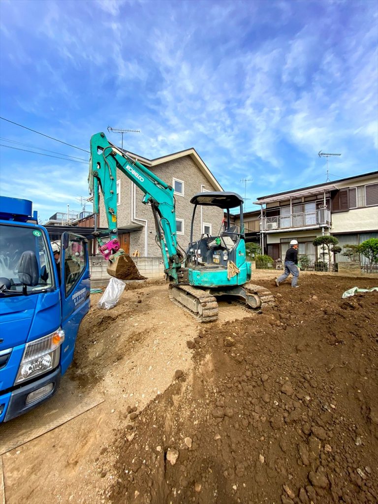 自社物件　新吉田東6丁目の地中埋設物調査