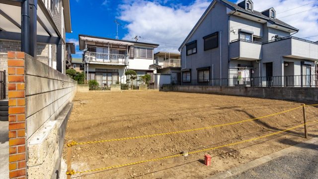 神奈川県横浜市港北区新吉田東6丁目買取後の土地（売地）の現地写真