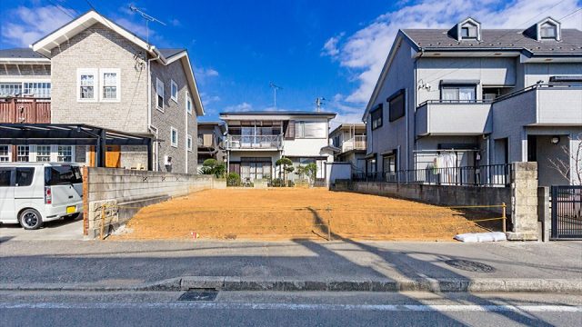 神奈川県横浜市港北区新吉田東6丁目買取後の土地（売地）の現地写真