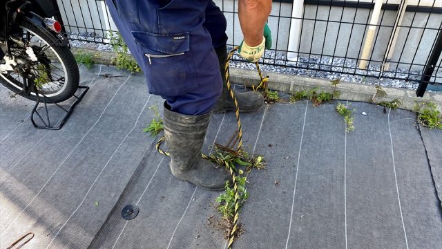 横浜市港北区新吉田東５丁目土地の地中埋設物調査の画像