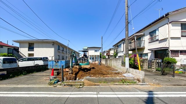 横浜市港北区新吉田東5丁目　新築戸建予定　解体工事の画像