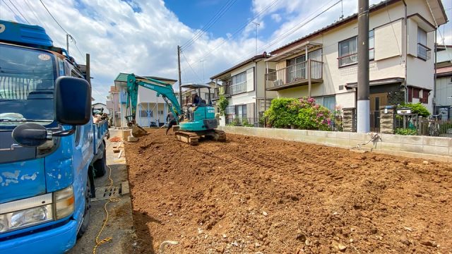 横浜市港北区新吉田東5丁目　解体工事最終日の画像