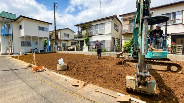 横浜市港北区新吉田東5丁目　解体工事最終日の画像