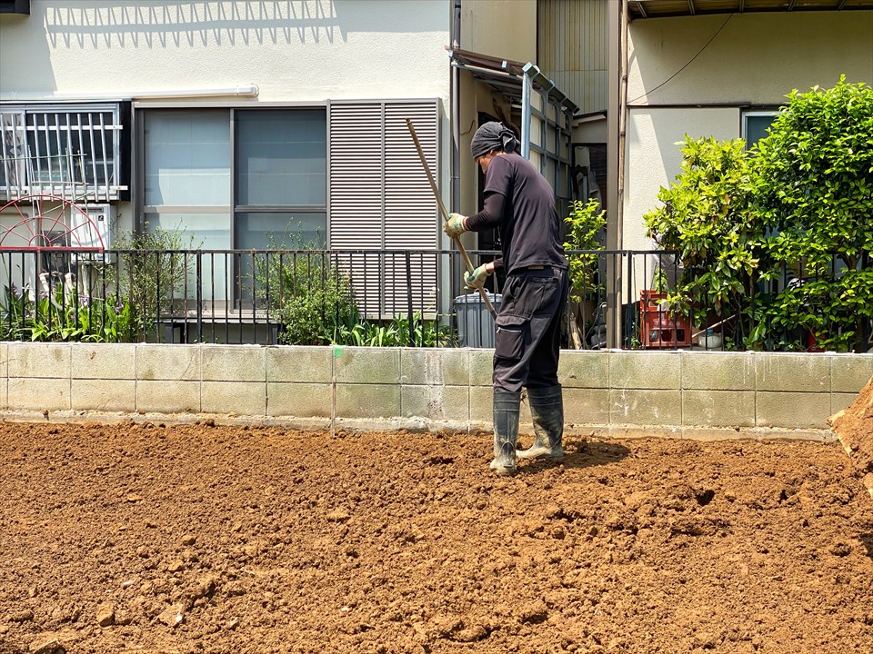 自社物件　新吉田東5丁目新築分譲住宅　既存建物解体工事　最終日