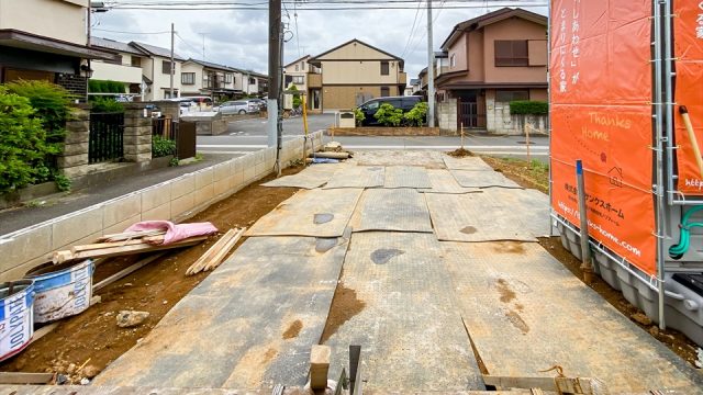 横浜市港北区新吉田東5丁目　基礎工事立ち上がり