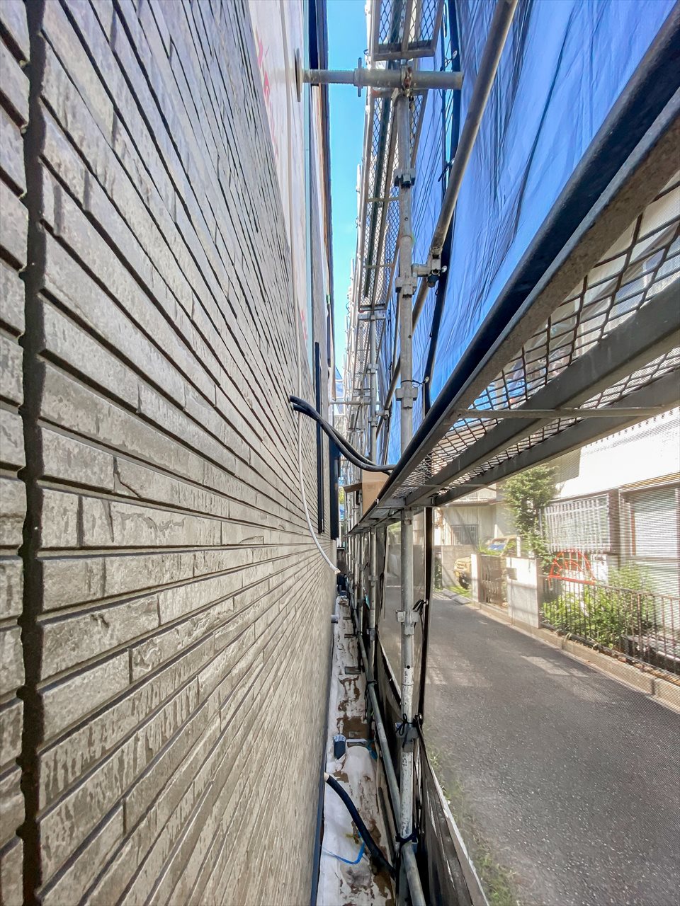 横浜市港北区新吉田東5丁目　サイディング、階段の画像