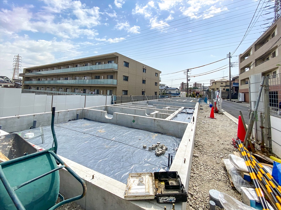 横浜市神奈川区　新築アパートの進捗確認に行ってきました。