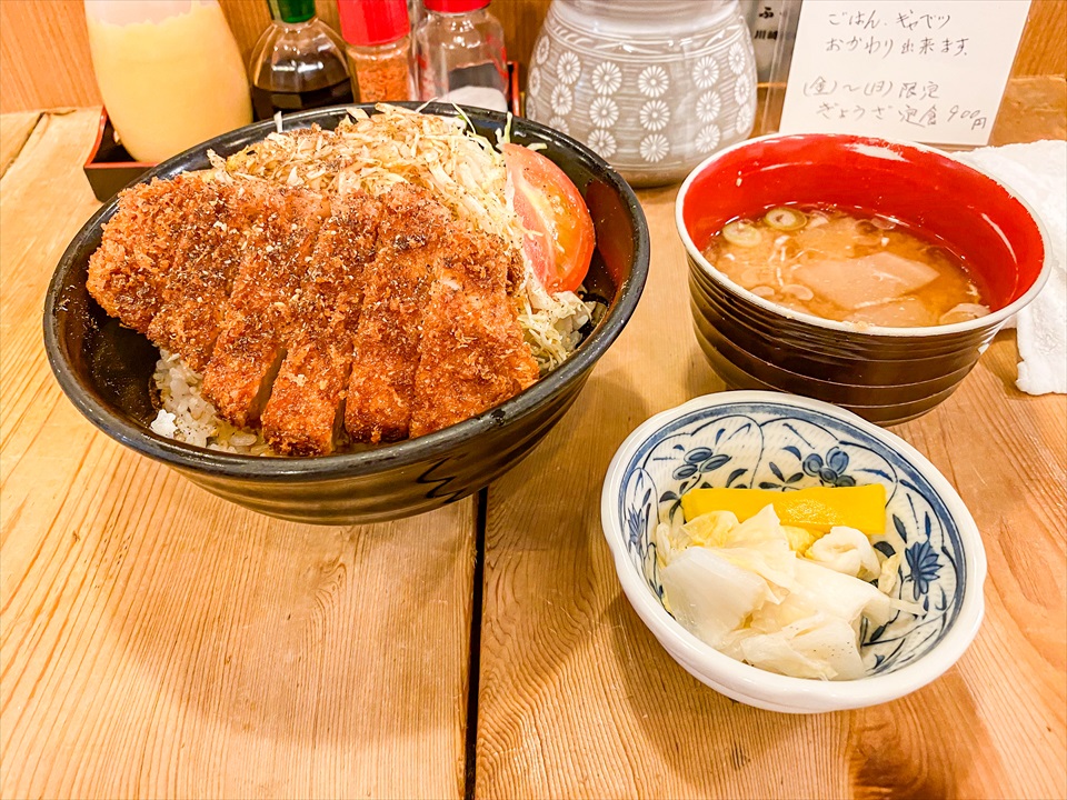 新丸子　ふく屋さんでソースかつ丼！