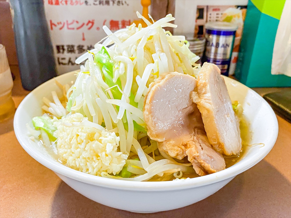 日吉でラーメン　どん