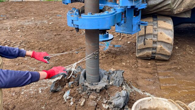 新吉田東５丁目　新築戸建　地盤改良工事