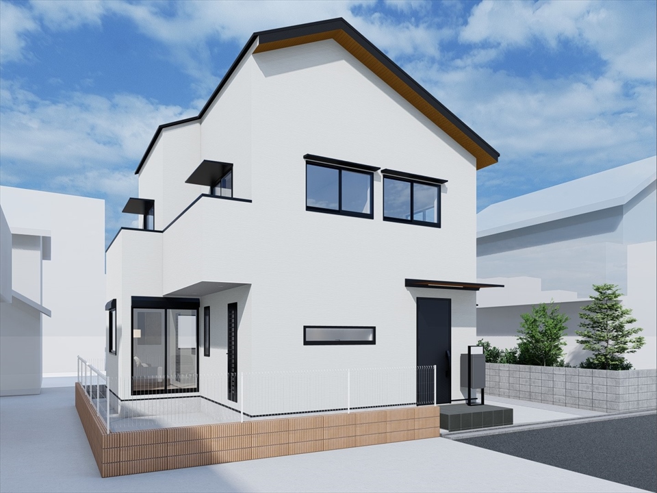 新吉田東5丁目Ⅲ新築戸建　イメージ動画、パースの納品されました。