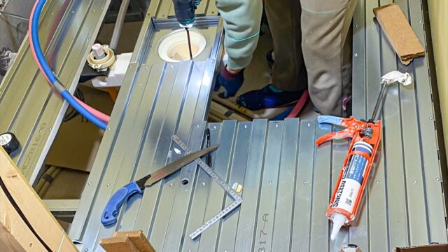 新吉田東5丁目Ⅲ　新築戸建　ユニットバス・断熱材工事