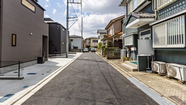 新吉田東5丁目Ⅲ　新築戸建　アスファルト舗装
