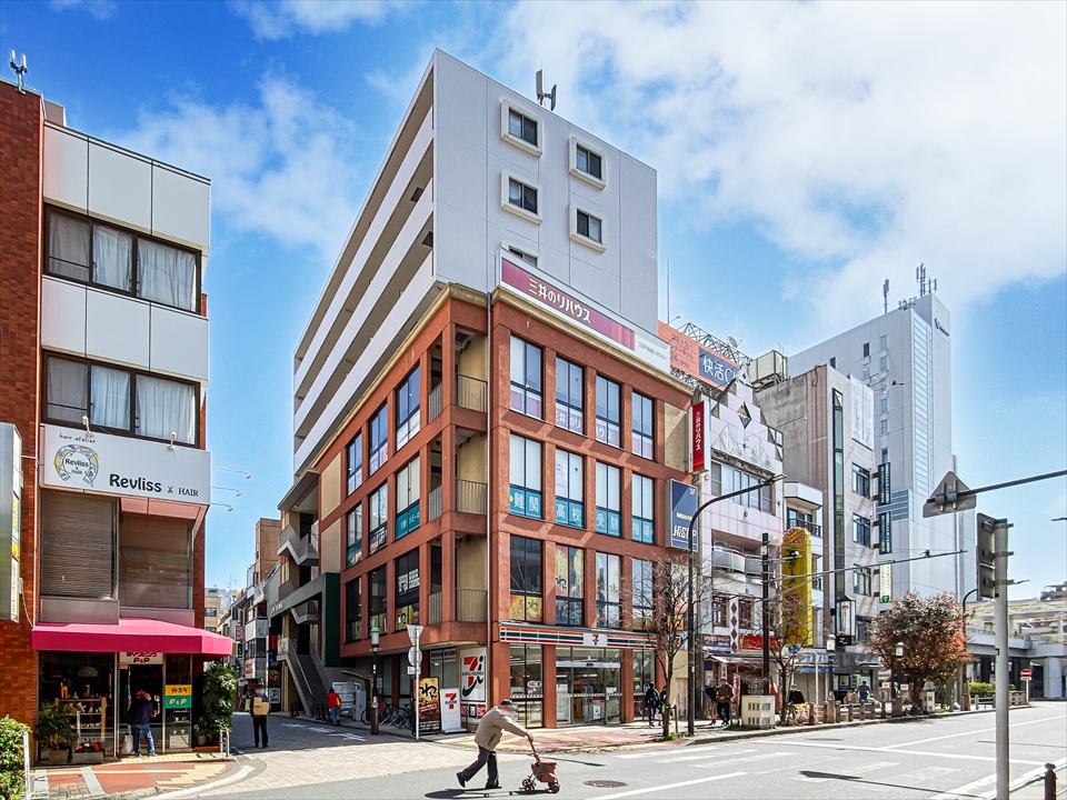 小田急線　相模大野駅　徒歩３分　２LDK　56.5㎡　ON BLDG　7階（角部屋）　駅近の魅力・愉しさ・通勤・通学・買い物に便利