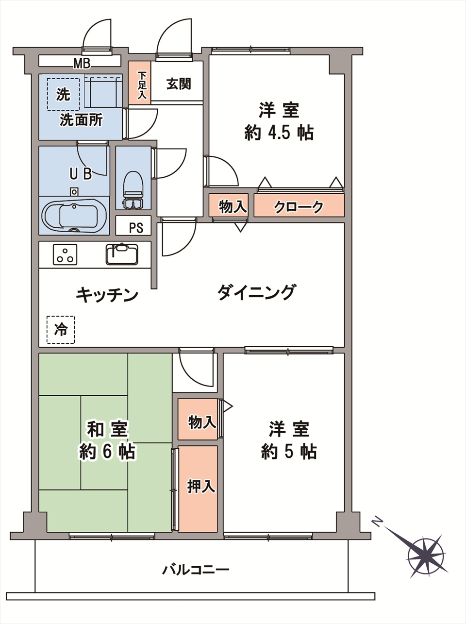 リヴェール宮崎台 間取り