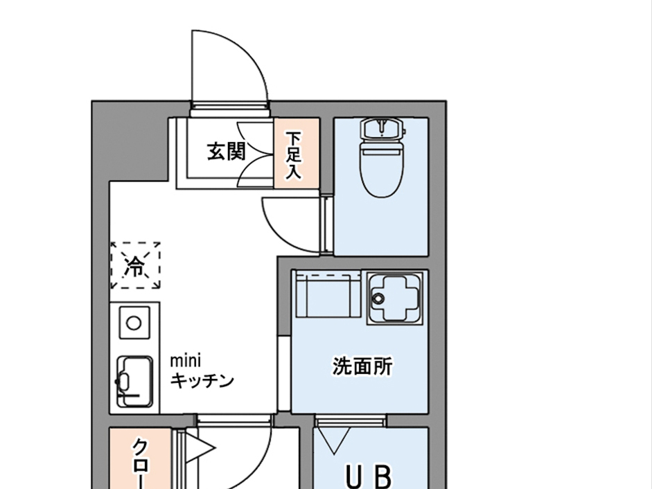 新規賃貸物件の間取図を作成
