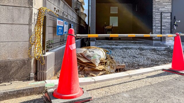 新吉田東3丁目　新築戸建　外構工事